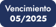 Vencimiento 05/2025 Vencimiento 05/2025